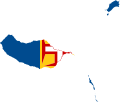 Madeira Flag Map Madeira Car Hire